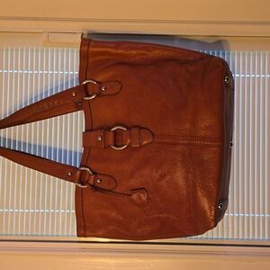 Banana Republic leather handbag